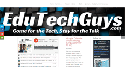 Desktop Screenshot of edutechguys.com
